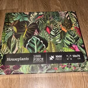 1000 piece houseplants puzzle new unopened box e
